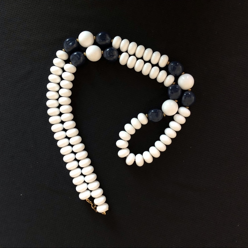 Vintage Monet Long Chunky Necklace